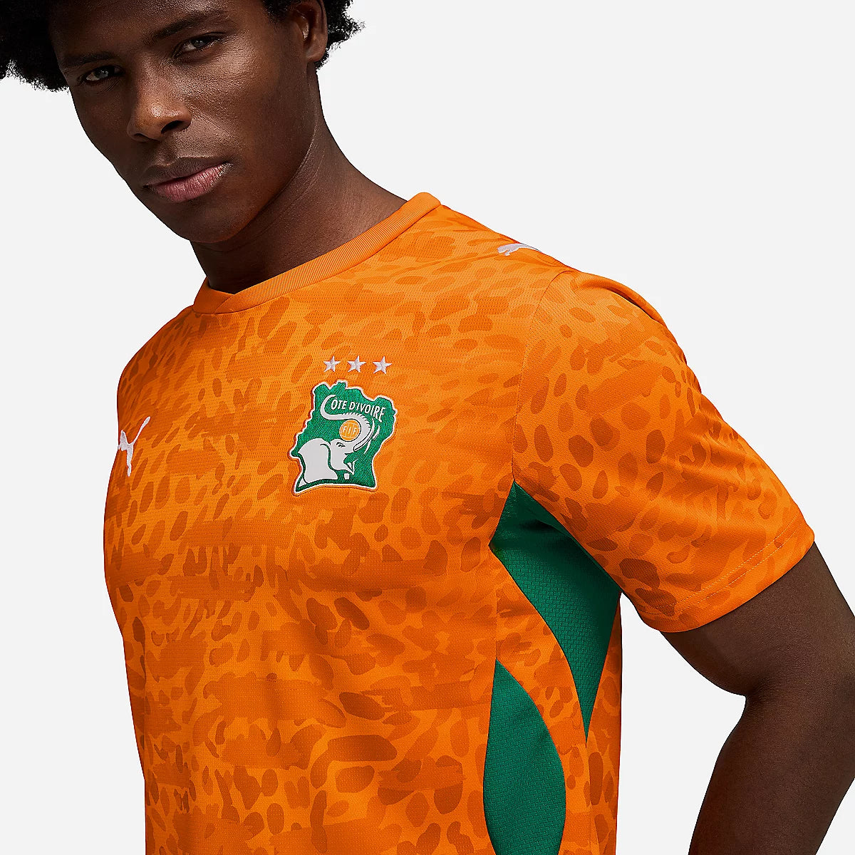 Maillot Homme Fédération Ivoirienne Domicile 2026 Orange
