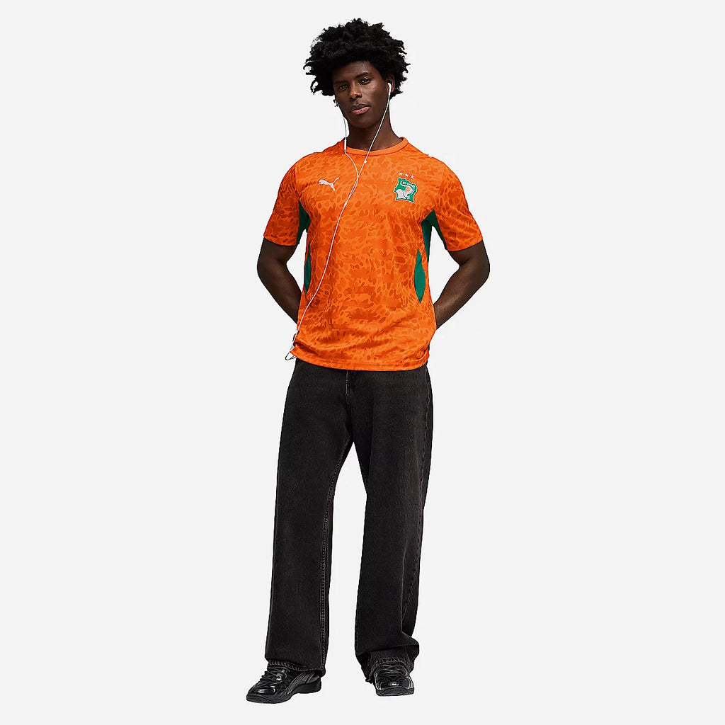 Maillot Homme Fédération Ivoirienne Domicile 2026 Orange