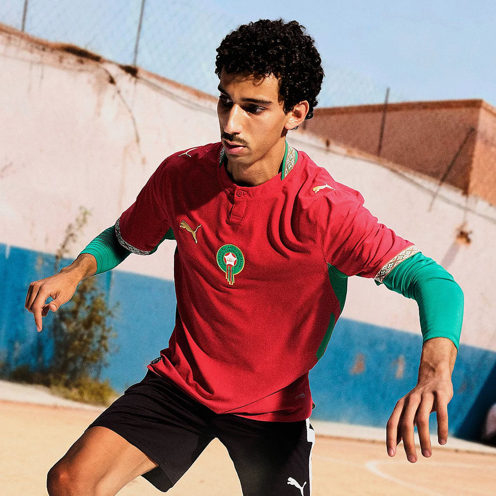 Maillot Homme Fédération Royale Marocaine Domicile 2026 Rouge