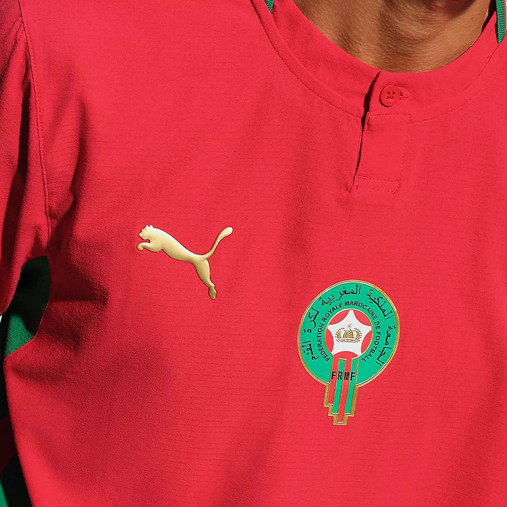 Maillot Homme Fédération Royale Marocaine Domicile 2026 Rouge