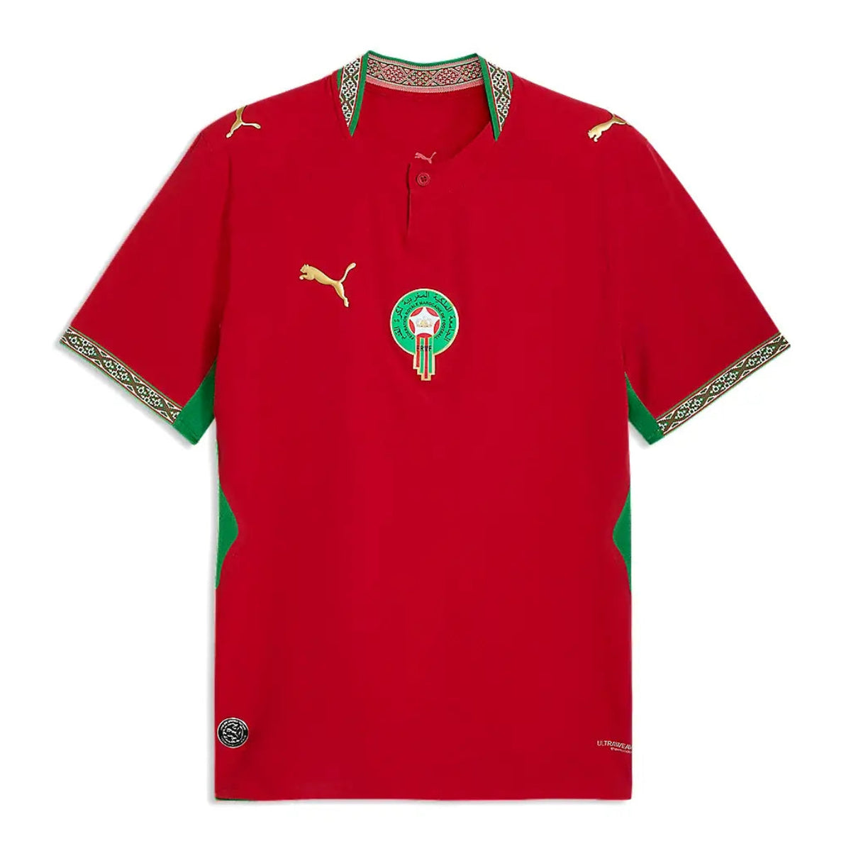Maillot Homme Fédération Royale Marocaine Domicile 2026 Rouge