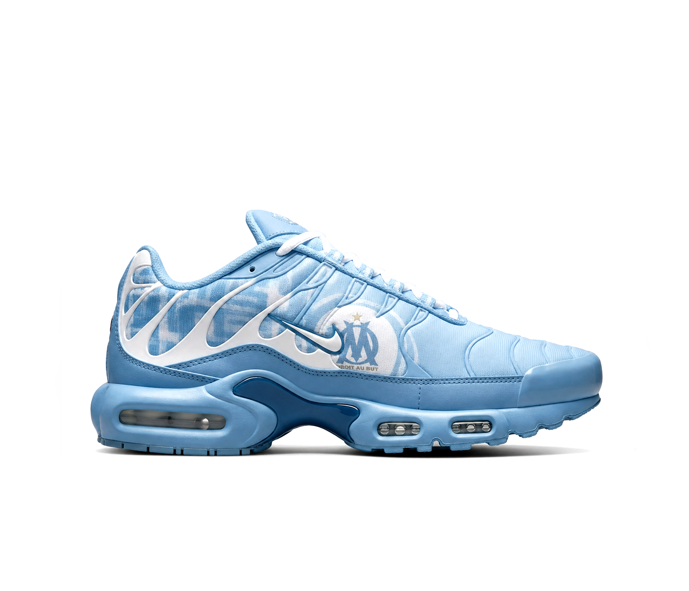 Nike Air Max Plus - Olympiques de Marseille - Light Blue