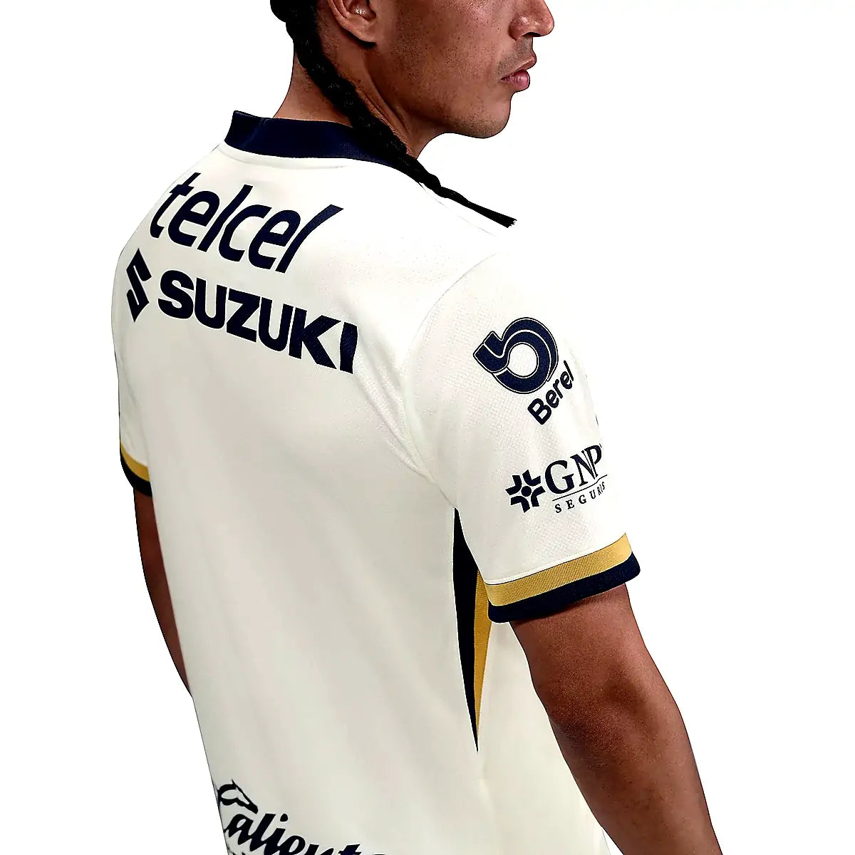 Maillot Homme Pumas UNAM Stadium Domicile 25/26 Beige et jaune