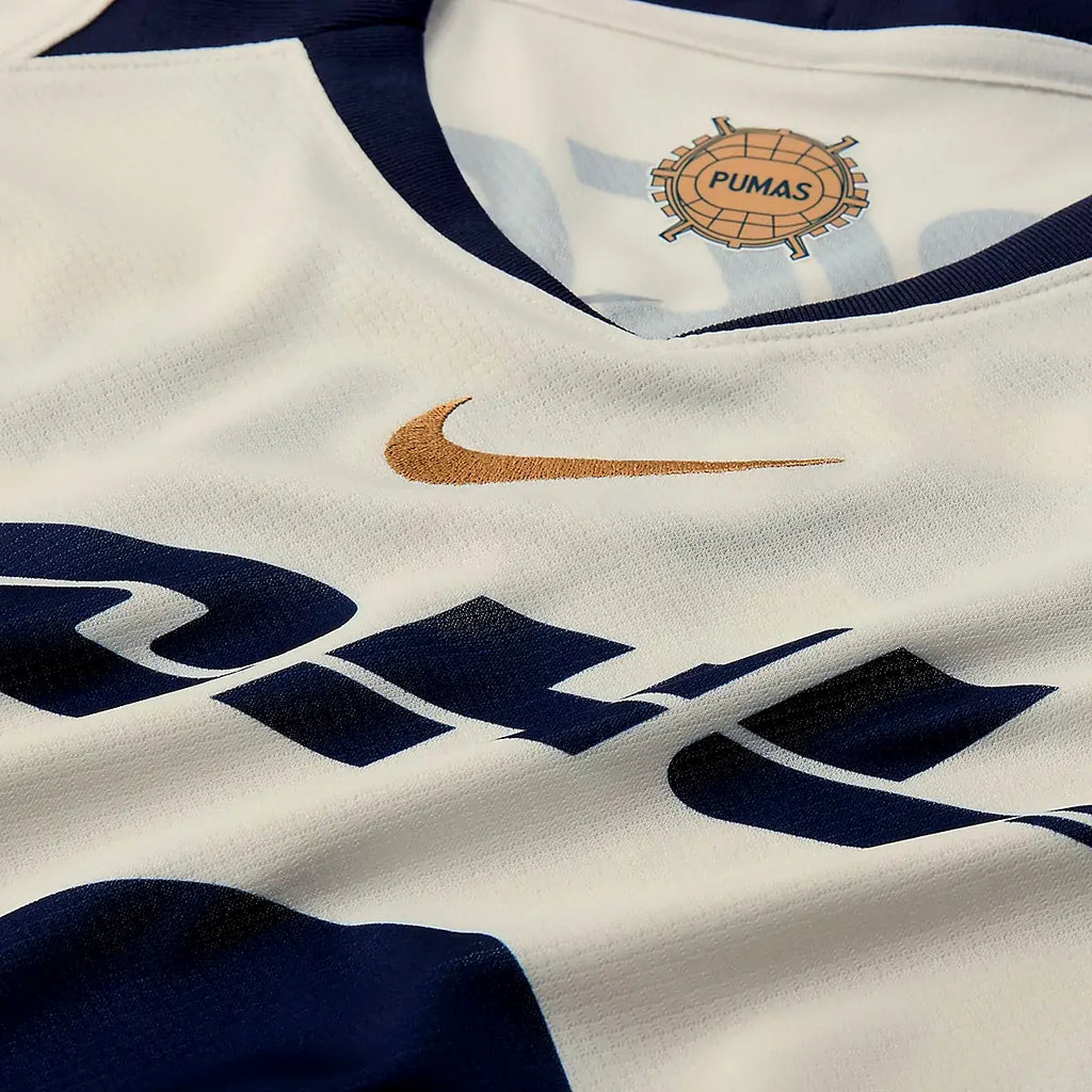 Maillot Homme Pumas UNAM Stadium Domicile 25/26 Beige et jaune