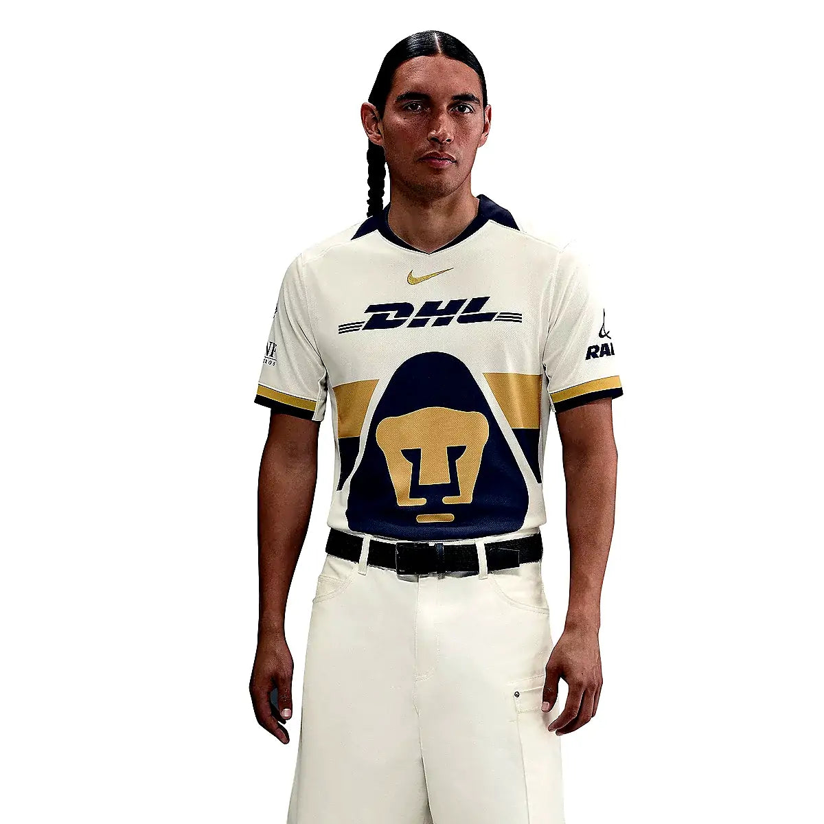 Maillot Homme Pumas UNAM Stadium Domicile 25/26 Beige et jaune