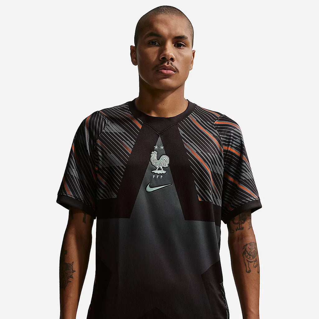 Maillot Homme Équipe de France Stadium Gardien de but 2026 Noir