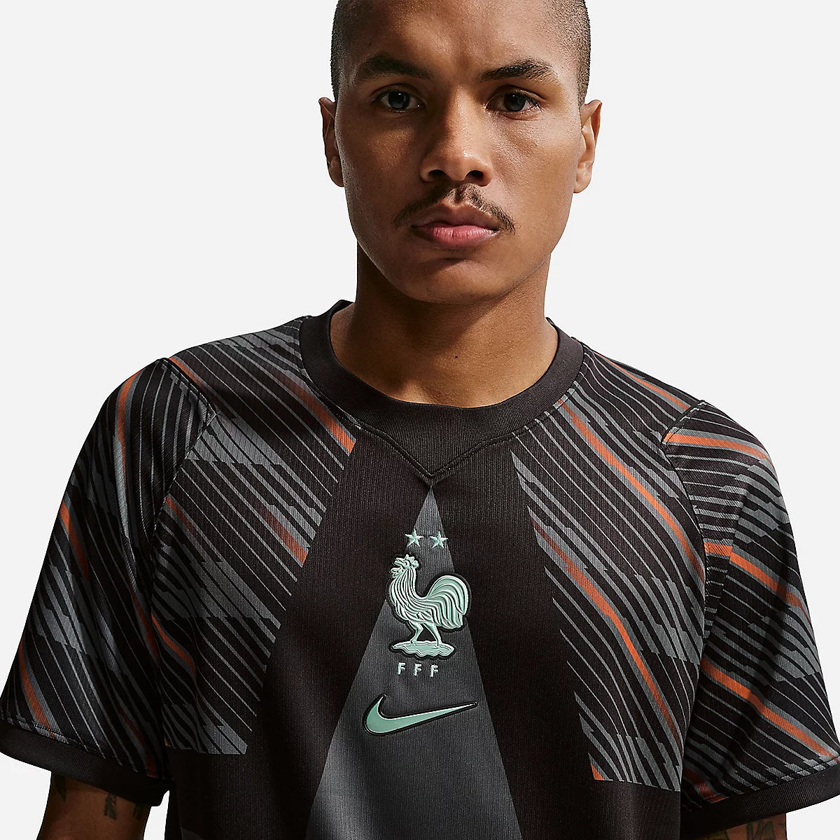 Maillot Homme Équipe de France Stadium Gardien de but 2026 Noir