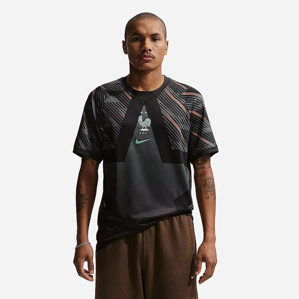 Maillot Homme Équipe de France Stadium Gardien de but 2026 Noir