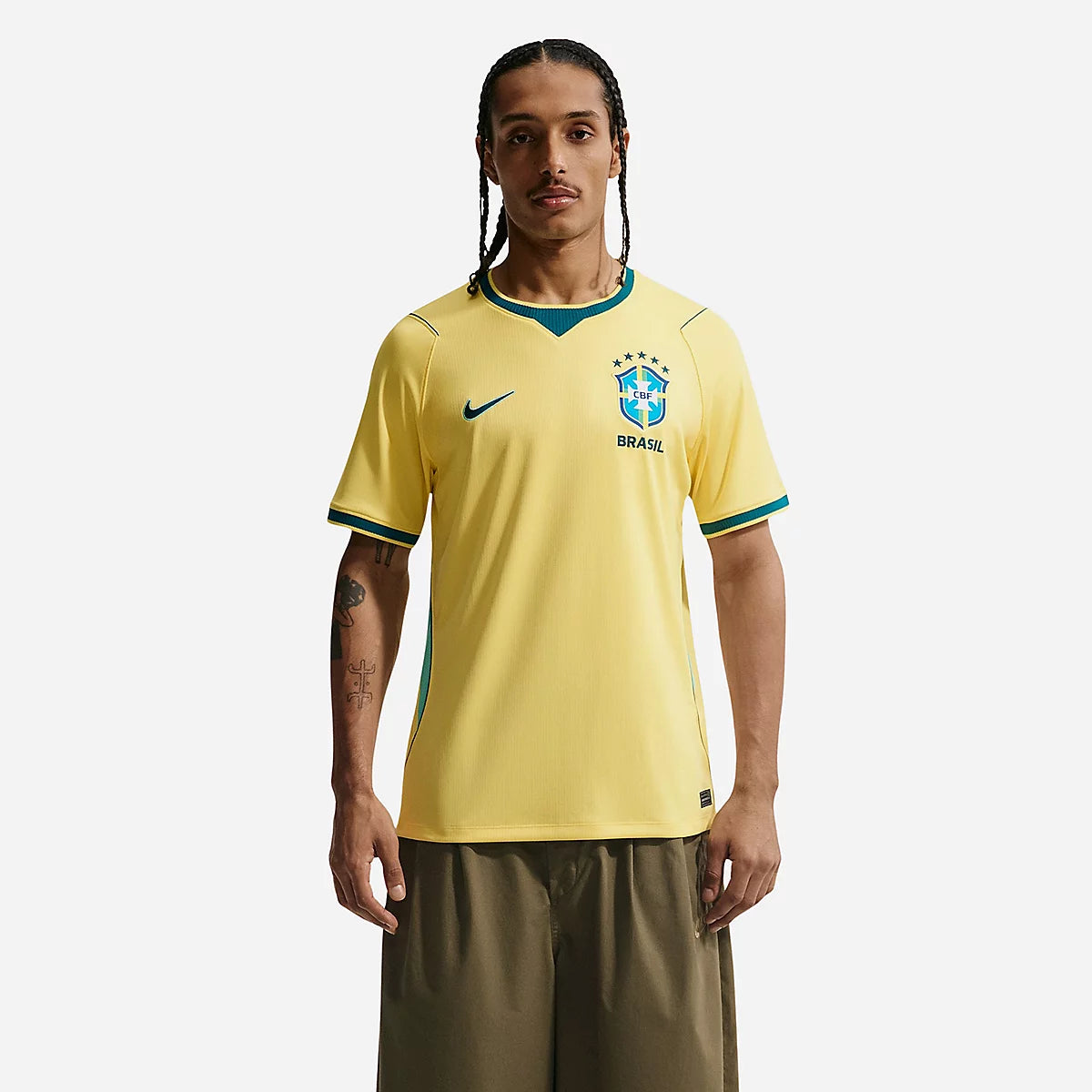 Maillot Homme Brésil Domicile 2026 Collection Stadium