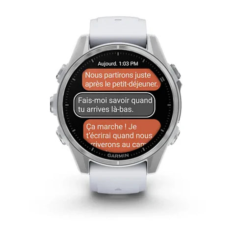 Garmin fēnix® 8 AMOLED 3,3 cm (1.3") 43 51 mm 416 x 416 pixels Wifi GPS (satellite)