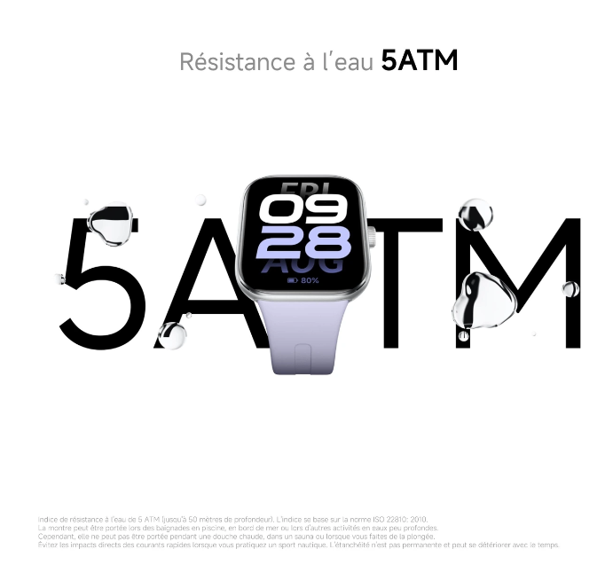 XIAOMI Redmi Watch 5-Montre Connectée, Suivi du Sport et Fitness, Ecran AMOLED