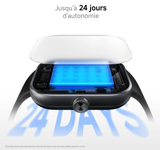XIAOMI Redmi Watch 5-Montre Connectée, Suivi du Sport et Fitness, Ecran AMOLED