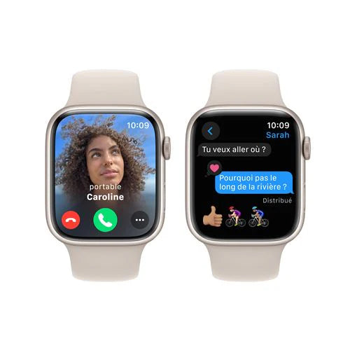 Apple Watch Series 9 GPS Boitier Aluminium 41 45 mm