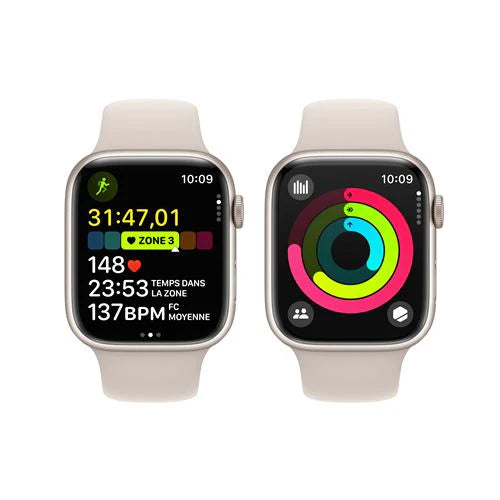 Apple Watch Series 9 GPS Boitier Aluminium 41 45 mm