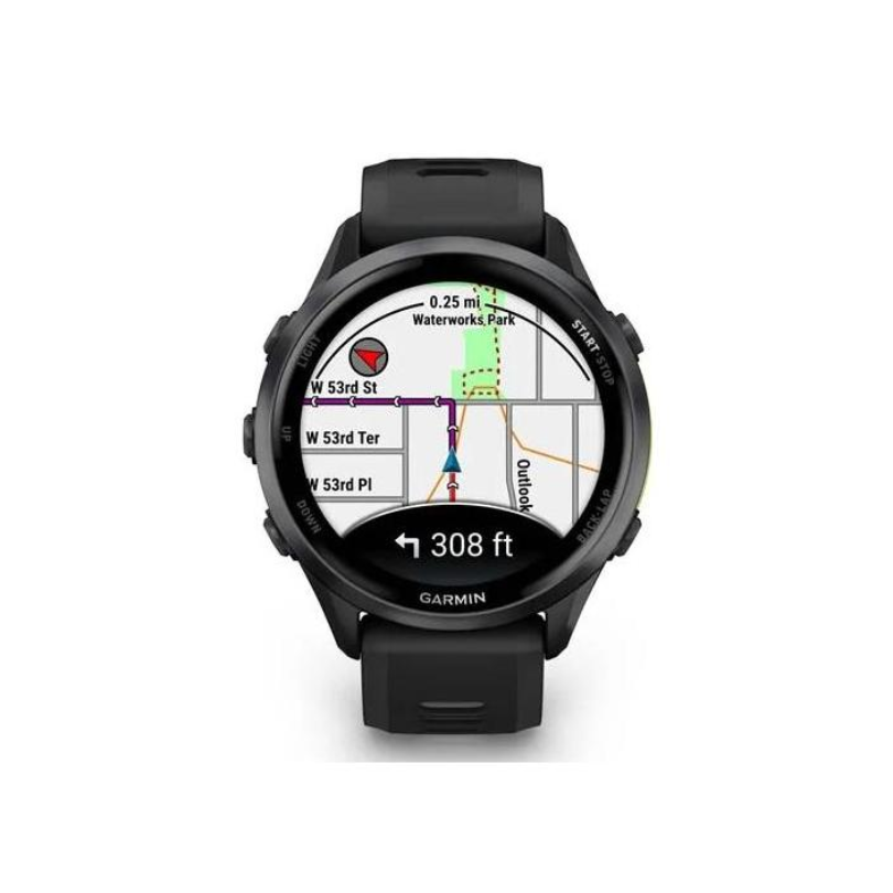 Garmin Forerunner 970 AMOLED 3,56 cm (1.4") 454 x 454 pixels Wifi GPS (satellite) Noir