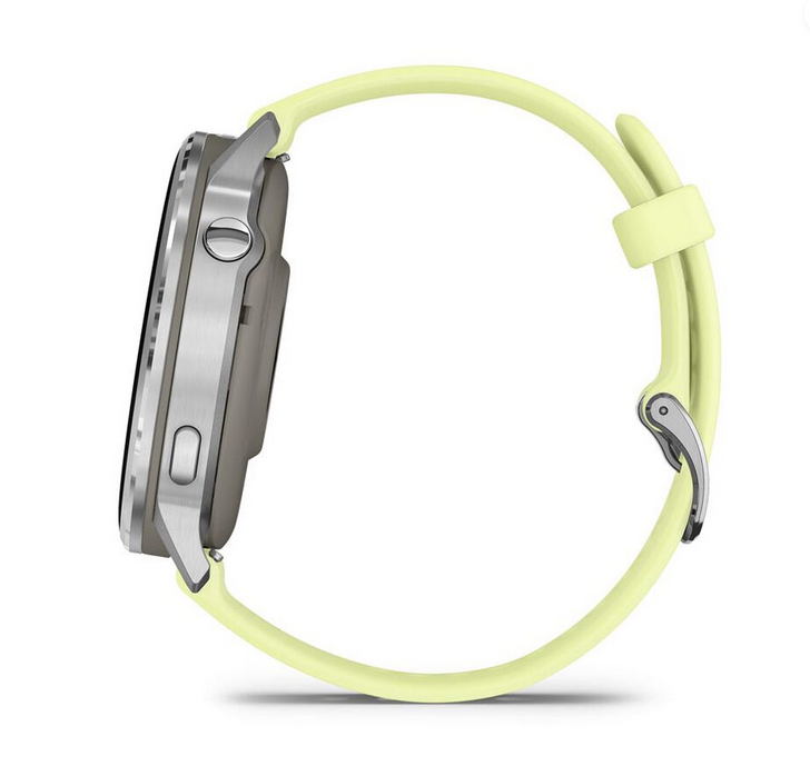 Garmin Venu 4 AMOLED 3,56 cm (1.4") 45 mm  454 x 454 pixels Silicone Jaune Citron