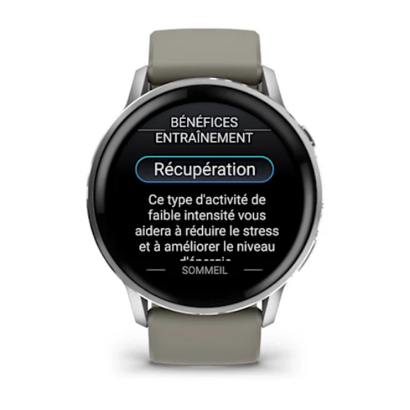 Garmin Venu 4 AMOLED 3,56 cm (1.4") 45 mm  454 x 454 pixels Silicone Jaune Citron