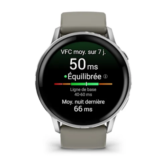 Garmin Venu 4 AMOLED 3,56 cm (1.4") 45 mm  454 x 454 pixels Silicone Jaune Citron