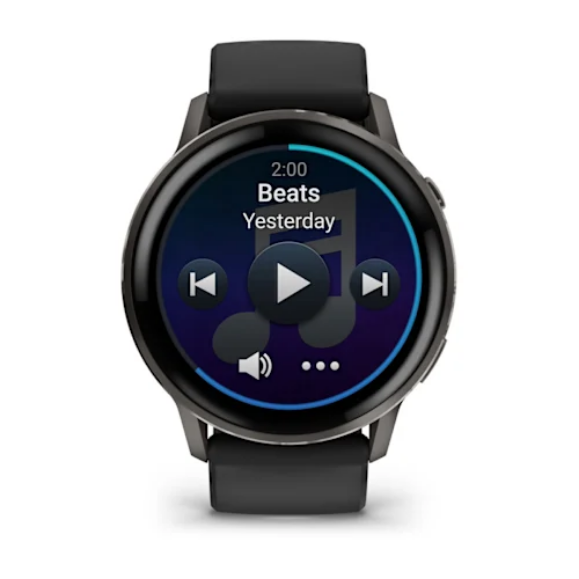 Garmin Venu 4 AMOLED 3,56 cm (1.4") 45 mm  454 x 454 pixels Silicone Jaune Citron