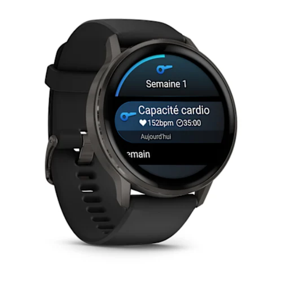 Garmin Venu 4 AMOLED 3,56 cm (1.4") 45 mm  454 x 454 pixels Silicone Jaune Citron