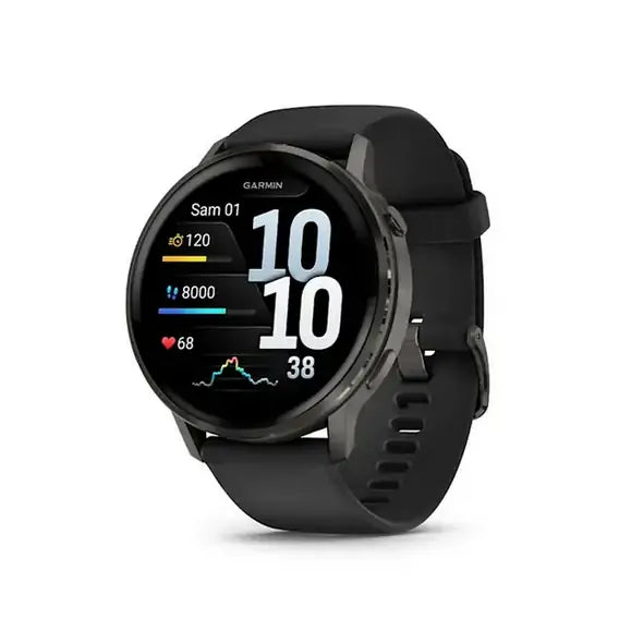 Garmin Venu 4 AMOLED 3,56 cm (1.4") 45 mm  454 x 454 pixels Silicone Jaune Citron