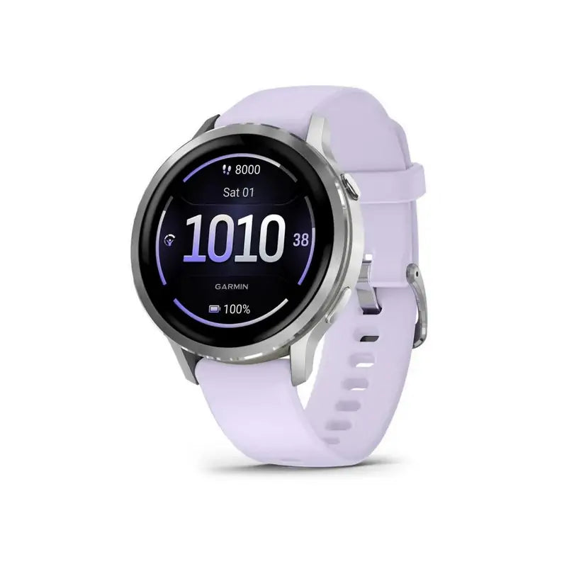 Garmin Venu 4 AMOLED 3,05 cm (1.2") 41 mm 390 x 390 pixels Argent Wifi GPS (satellite)