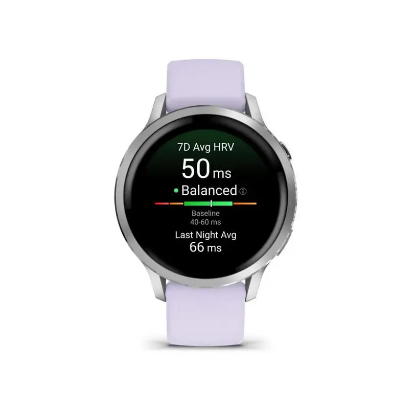 Garmin Venu 4 AMOLED 3,05 cm (1.2") 41 mm 390 x 390 pixels Argent Wifi GPS (satellite)