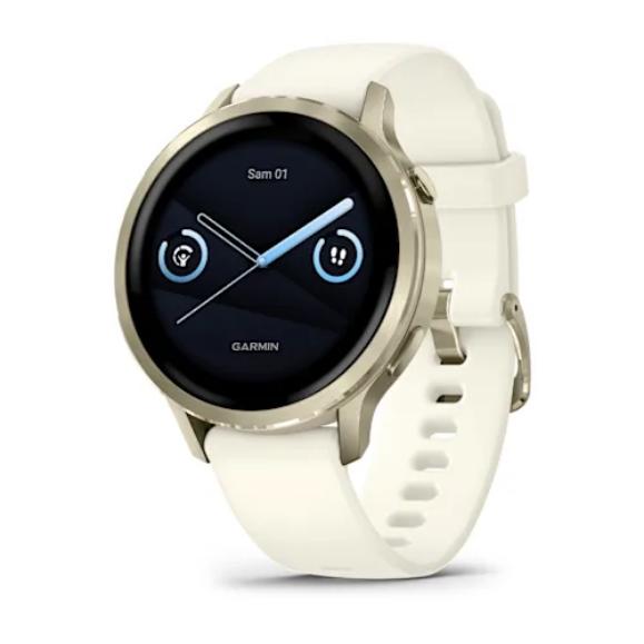 Garmin Venu 4 AMOLED 3,05 cm (1.2") 41 mm 390 x 390 pixels Argent Wifi GPS (satellite)