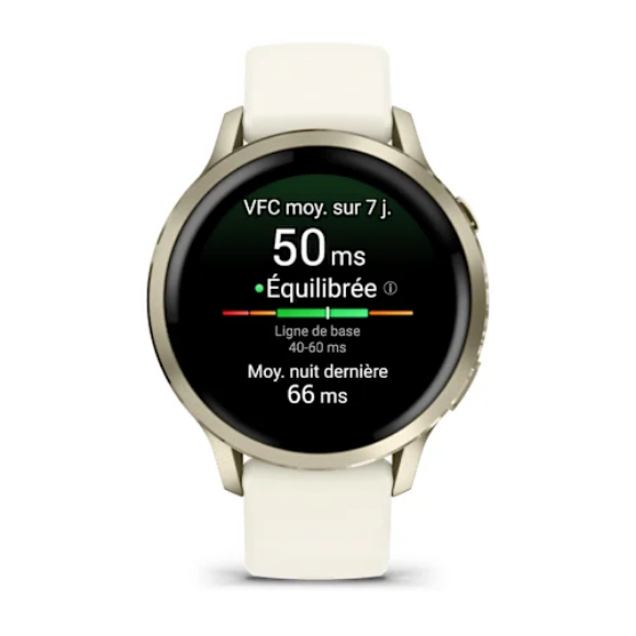 Garmin Venu 4 AMOLED 3,05 cm (1.2") 41 mm 390 x 390 pixels Argent Wifi GPS (satellite)