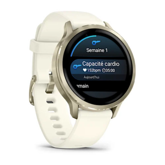 Garmin Venu 4 AMOLED 3,05 cm (1.2") 41 mm 390 x 390 pixels Argent Wifi GPS (satellite)
