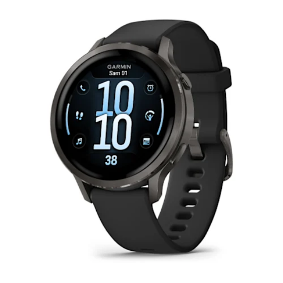 Garmin Venu 4 AMOLED 3,05 cm (1.2") 41 mm 390 x 390 pixels Argent Wifi GPS (satellite)