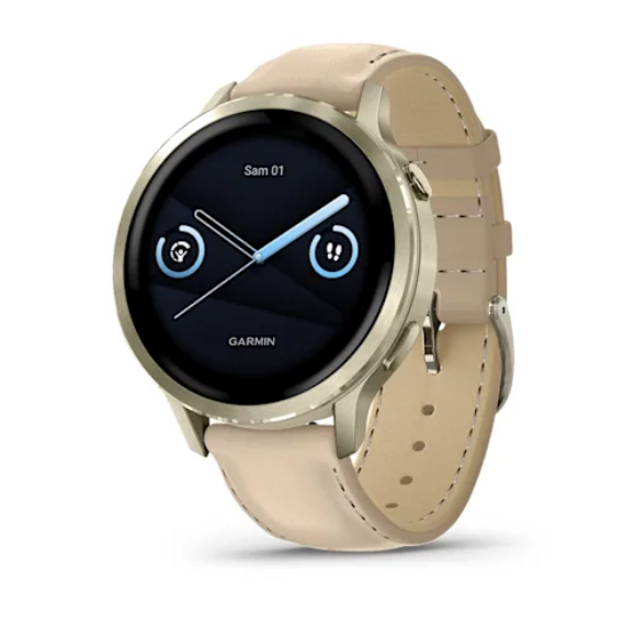 Garmin Venu 4 AMOLED 3,05 cm (1.2") 41 mm 390 x 390 pixels Argent Wifi GPS (satellite)
