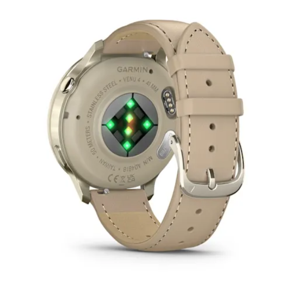 Garmin Venu 4 AMOLED 3,05 cm (1.2") 41 mm 390 x 390 pixels Argent Wifi GPS (satellite)