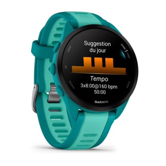 Garmin Forerunner 165 Music AMOLED 3,05 cm (1.2") AMOLED 43 mm 390 x 390 pixels GPS (satellite)