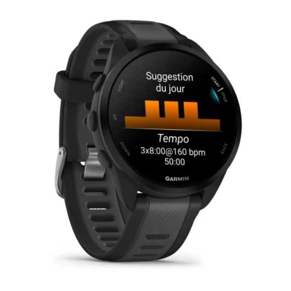 Garmin Forerunner 165 Music AMOLED 3,05 cm (1.2") AMOLED 43 mm 390 x 390 pixels GPS (satellite)
