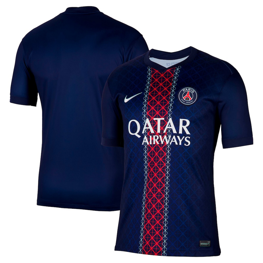 Maillot Homme PSG Stadium Domicile 25/26 Bleu et blanc