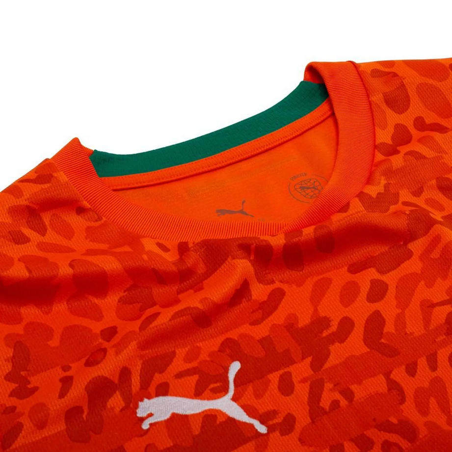 Maillot Homme Fédération Ivoirienne Extérieur 2026 Orange