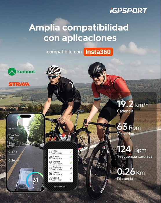 Compteur Magene GPS iGPSPORT BSC300T