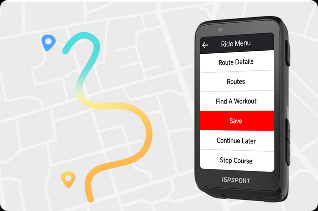 Compteur Magene GPS iGPSPORT BiNavi+M80