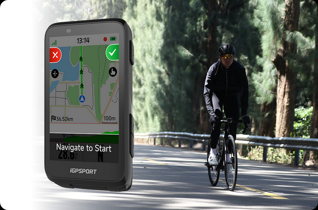 Compteur Magene GPS iGPSPORT BiNavi+M80