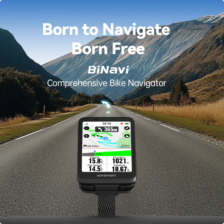 Compteur Magene GPS iGPSPORT BiNavi+M80