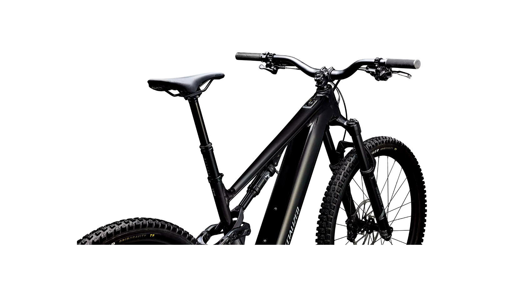 VTT Électrique Turbo Levo 4 Alloy - Metallic Obsidian
