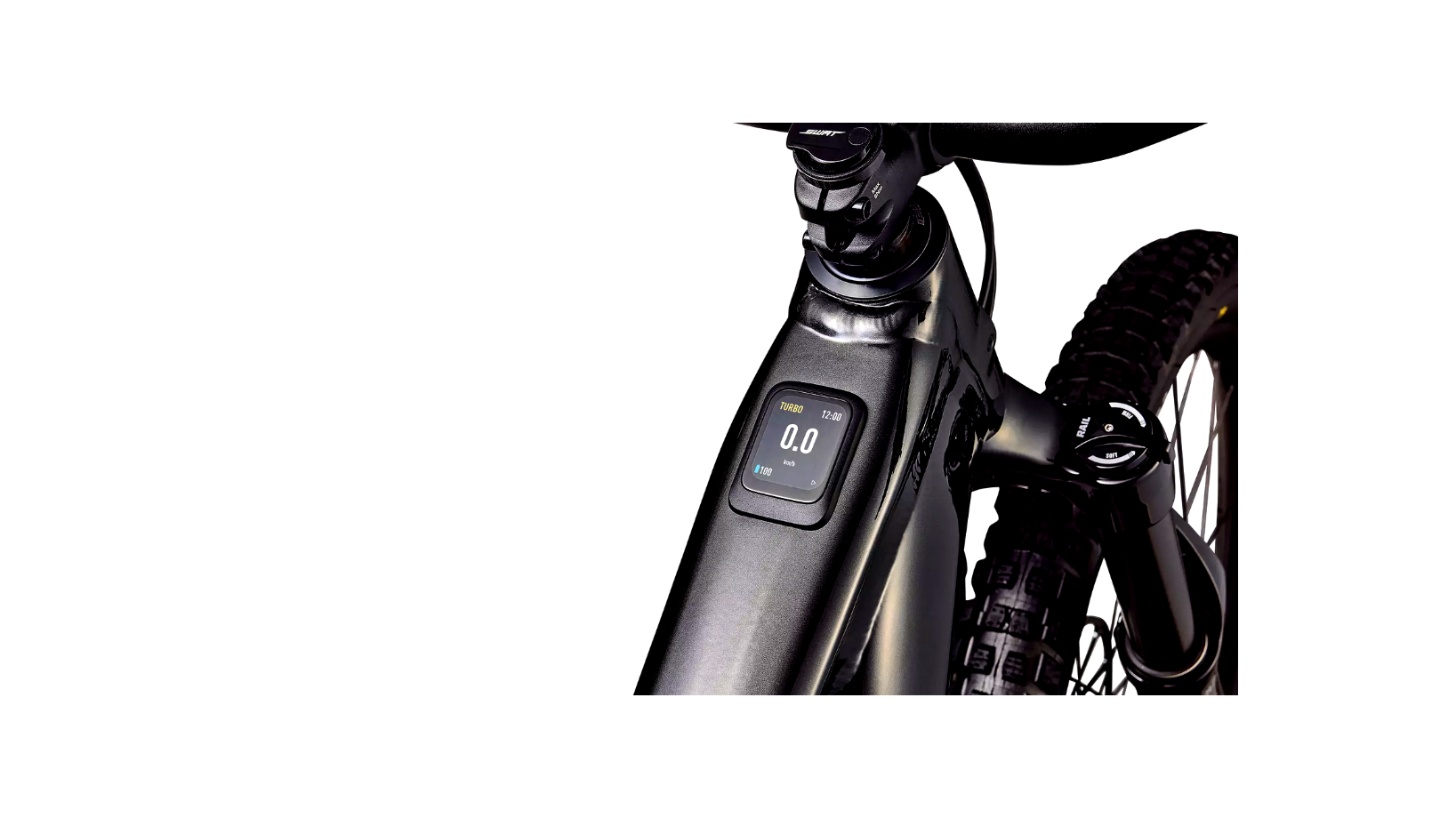 VTT Électrique Turbo Levo 4 Alloy - Metallic Obsidian