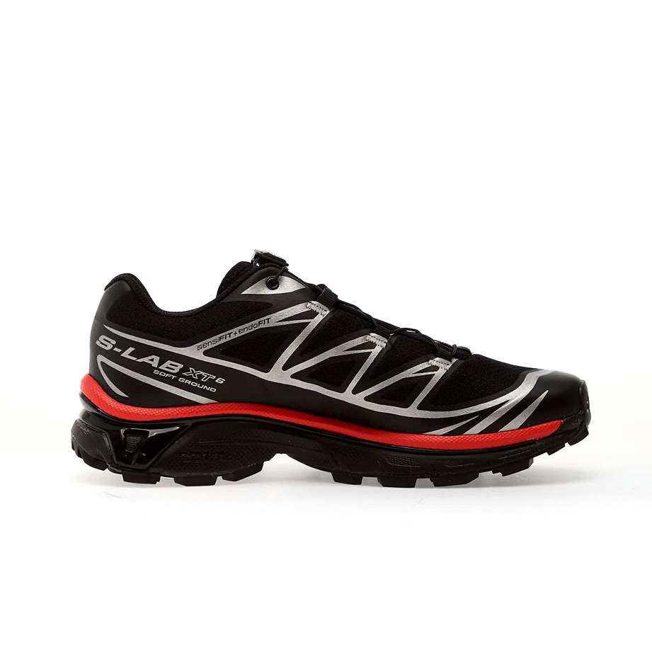Salomon XT-6 GTX - Black Fiery Red