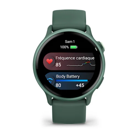 Garmin Vívoactive® 6 - Metallic Jasper Green