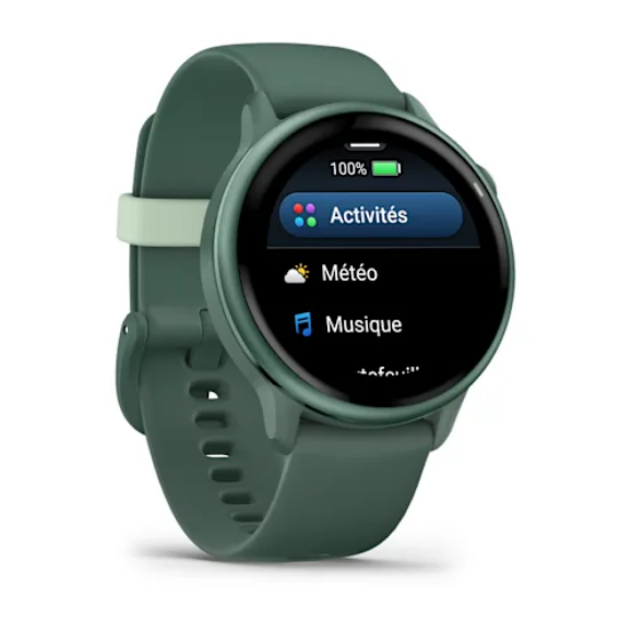 Garmin Vívoactive® 6 - Metallic Jasper Green
