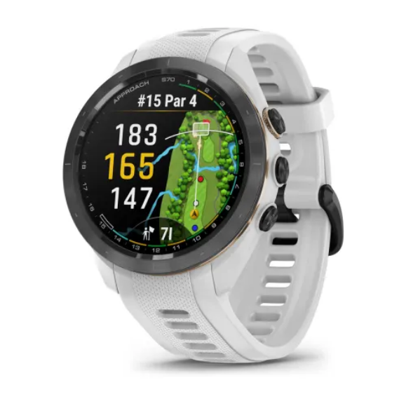 Garmin Approach® S70 - Céramique Noire Jaune Vif 47mm