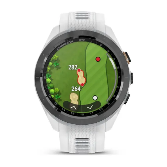 Garmin Approach® S70 - Céramique Noire Jaune Vif 47mm