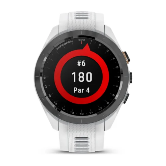 Garmin Approach® S70 - Céramique Noire Jaune Vif 47mm