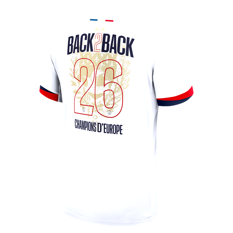 Maillot Extérieur Stadium PSG Nike 25/26 - Flocage Champions of Europe